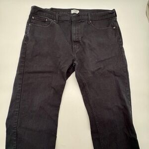 Denizen From Levis Jeans Mens 40x30 Black Blue 285 Relaxed Denim Lot 2 Pair‎